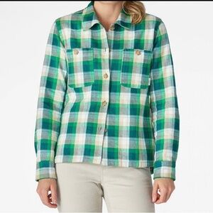 Stio Hutkeeper plaid flannel shirt | size small